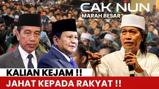 Ramalan Maut Cak Nun Kini Terbukti Dulu Bilang Bakal Ada Yang 'Lebih Parah dari Jokowi', Sekarang Satu Indonesia Ketar-Ketir!