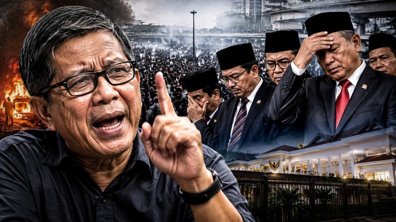 Rocky Gerung Bongkar Akar Masalah Citra Pemerintah Anjlok Bukan Salah Netizen, Tapi Ulah Pejabat Bodoh!