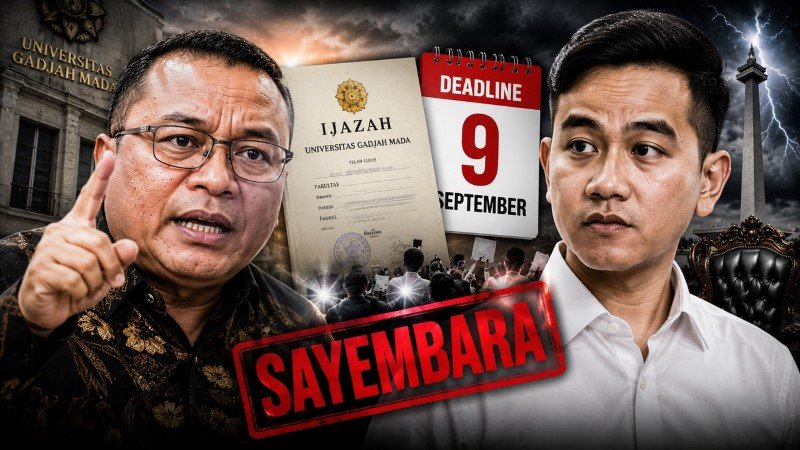 Sayembara Ijazah Gibran Berakhir 9 September, Denny Indrayana Jika Gagal Kasih Bukti, Layak Mundur atau Dimundurkan!