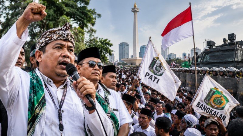 Siap Kepung Jakarta! Jelang Aksi 27 Agustus, Massa Pati dan Bangkalan Bergerak Serentak Turun ke Jalan Bawa Sejumlah Tuntutan Menggelegar