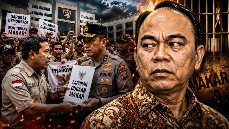 Situasi Memanas! Relawan Prabowo Resmi Minta Polisi Periksa Budi Arie Soal Dugaan Makar