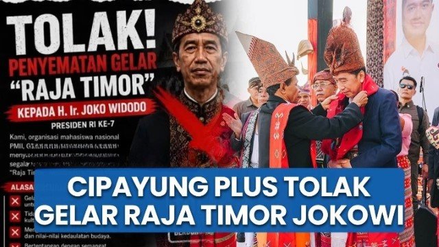 Skakmat Penobatan Abal-Abal! Cipayung Plus Kupang Ngamuk 'Tolak' Jokowi Jadi Sesepuh Raja Timor: Sarat Kepentingan Politik