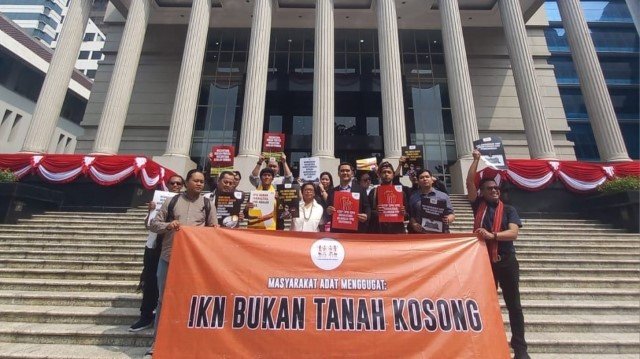 Skandal Gila IKN Terbongkar! Tanah Adat Dirampas Cuma Diganti Senter, UU IKN Digugat ke MK