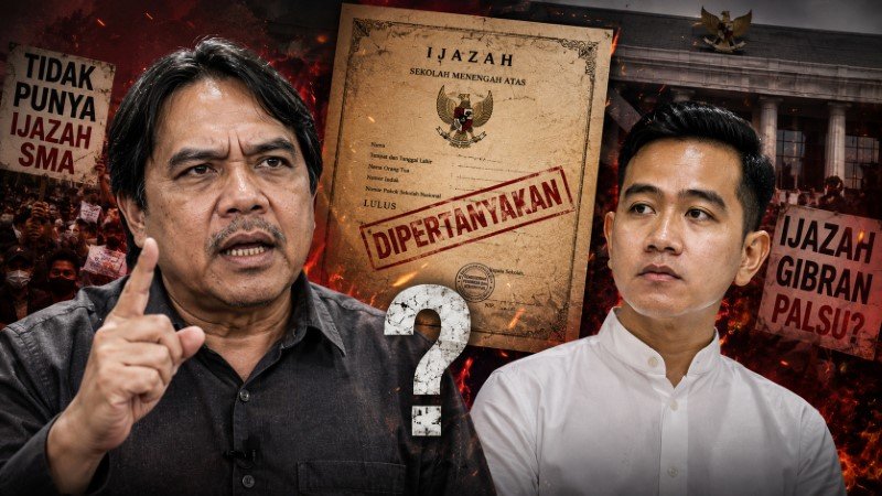 Skandal Ijazah Gibran Kian Membara, Ade Armando Bersuara Gibran Memang Tidak Punya Ijazah SMA!