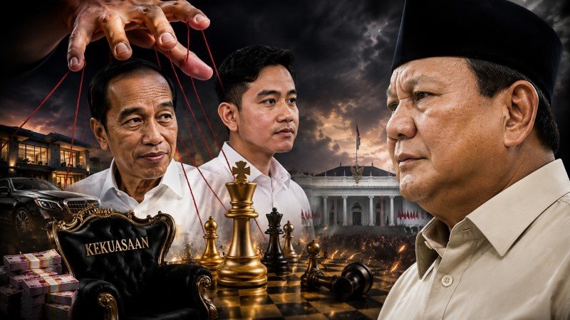 Skenario Kudeta Kekuasaan Terbongkar! Inilah Alasan 'Geng Solo' Kebelet Rebut Kendali Sebelum 2029