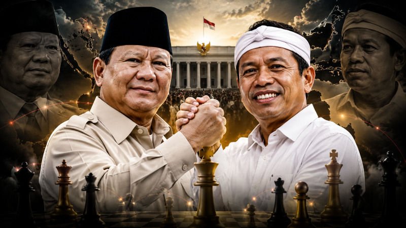 Skenario Politik Tingkat Tinggi! Duet Prabowo–Dedi Mulyadi Diprediksi Jadi Pasangan Paling Ditakuti di 2029