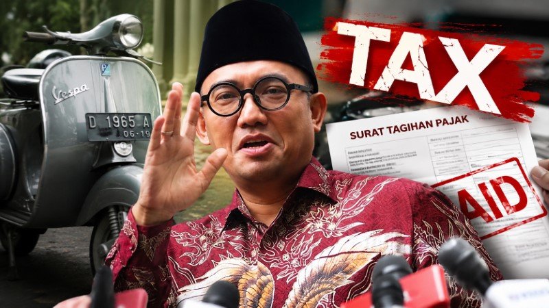 Songong! Gaya Komunikasi Wamen Haji Dahnil Anzar Saat Ditanya Pajak Vespa Klasik Dikecam