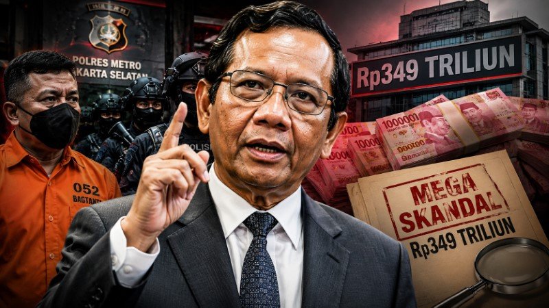 Sontak Bikin Geger! Mahfud MD Bongkar Lagi Kasus Sambo dan Mega Skandal Rp349 Triliun