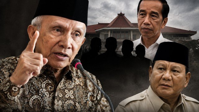 Sorotan Tajam Amien Rais Geng Solo Punya Agenda Tunggal 'Gagalkan' Pemerintahan Prabowo!