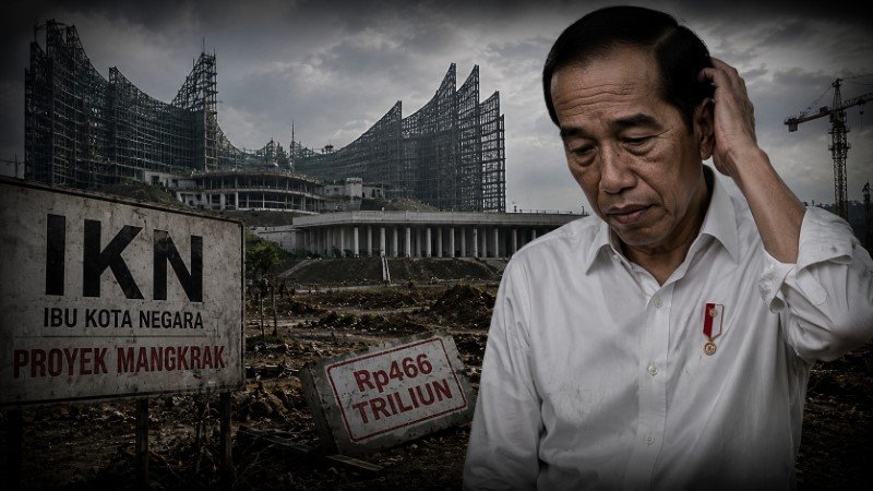 Sosiolog NTU Singapura: IKN Bakal Jadi Monumen ‘Dosa Politik’ Abadi Jokowi!