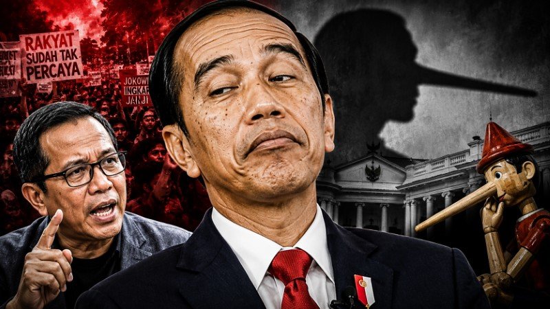 Sudah Tak Bisa Dipercaya, Pengamat Sindir Tajam Jokowi Ingat Rumusnya Kalau Lihat Dia Bicara, Sen Kanan Belok Kiri!