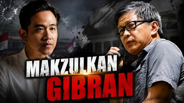 Susul Langkah Denny Indrayana, Rocky Gerung Pemakzulan Gibran Sah Secara Konstitusi dan Demokratis!