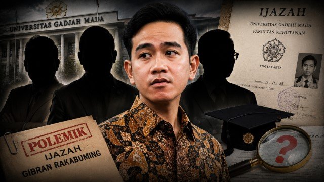 TERKUAK! Tiga Sosok Kunci di Balik Polemik Ijazah Gibran, Salah Satunya Eks Wamenkumham