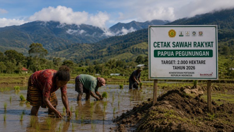Tanah Leluhur Terancam Digilas Proyek Raksasa Mahasiswa Papua Tolak Program Cetak Sawah 2.000 Hektare!