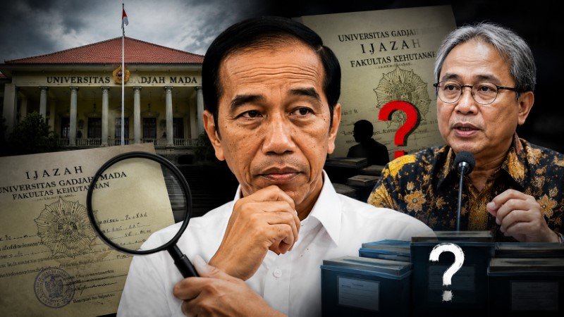 Teka-Teki Ijazah Jokowi: UGM Akui Dokumen Pernah Ada, Tapi Kini di Mana?