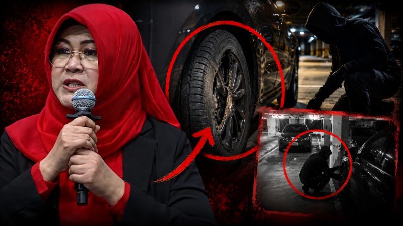 Teror Mengintai! Ban Mobil Dokter Tifa Robek Panjang Usai Keluar Parkir hingga Diduga Sengaja Disobek, Ulah Siapa