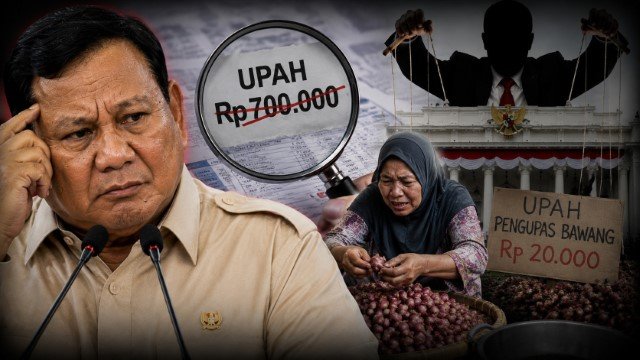 Terungkap! Ini 'Biang Kerok' di Balik Prabowo Salah Data Upah Susana Pengupas Bawang