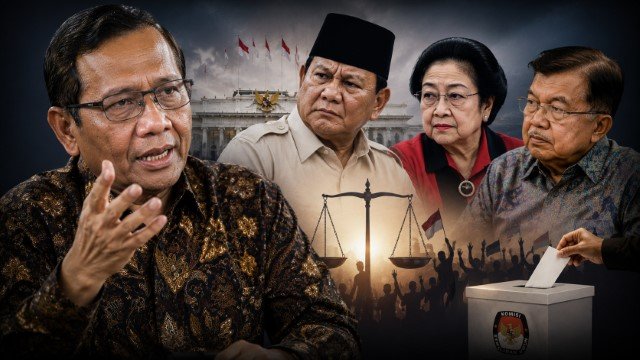 Terungkap! Ini Cara Mahfud MD 'Merayu' Prabowo, Megawati, hingga JK untuk Terus 'Berdemokrasi'