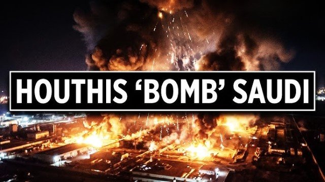 Timur Tengah Memanas! Kilang Minyak Aramco 'Luluh Lantak' Diserang Houthi, Asap Hitam Selimuti Arab Saudi