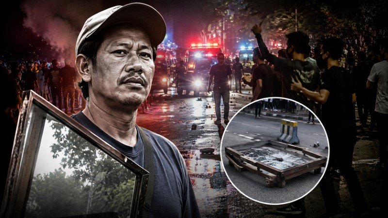 Tragedi Berdarah Pasca-Demo 27 Agustus! Bambang Kurniawan Tewas Dikeroyok Brutal dan Diseret ke Jalan Raya