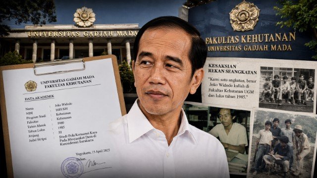 UGM Kembali Tegaskan Jokowi Lulusan Fakultas Kehutanan: Data Akademik hingga Kesaksian Rekan Seangkatan Terungkap!