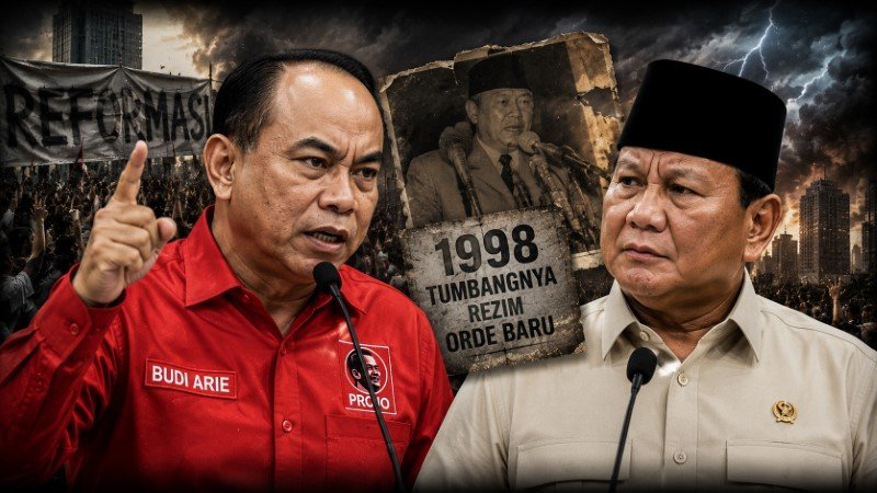 Ungkit Peristiwa Tumbangnya Rezim Orde Baru, Budi Arie Kembali Beri ‘Peringatan Keras’ ke Prabowo!