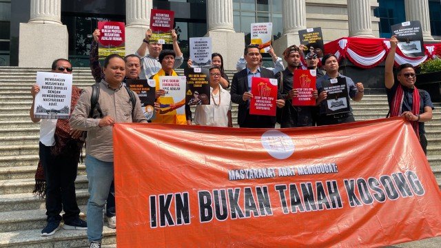 Usik Tanah Nenek Moyang, UU IKN Digugat ke MK: Suku Balik Siap Perjuangkan Hak Adat Sampai Titik Darah Penghabisan!