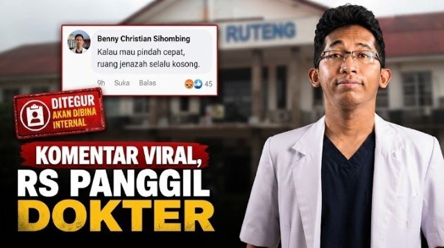 Viral Hina Pasien BPJS 'Ruang Jenazah Kosong', Dokter RSUD di NTT Minta Maaf
