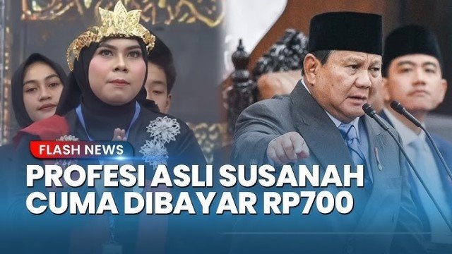 Viral Polemik Gaji Susanah! Disebut Rp 700 Ribu oleh Prabowo, Terungkap Fakta Pahit Hanya Rp 700 Perak per Kilo