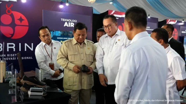 WOW! Prabowo Kepincut Alat Canggih BRIN Bisa Deteksi Makanan Busuk di Ompreng