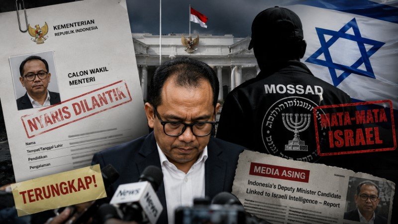 Waduh! Nyaris Jadi Wakil Menteri, Pria Ini Ternyata Mata-Mata Intelijen Israel