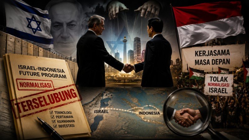 Waspada! Israel Diduga Lancarkan Misi Normalisasi Terselubung Lewat Proyek Israel-Indonesia Future Program