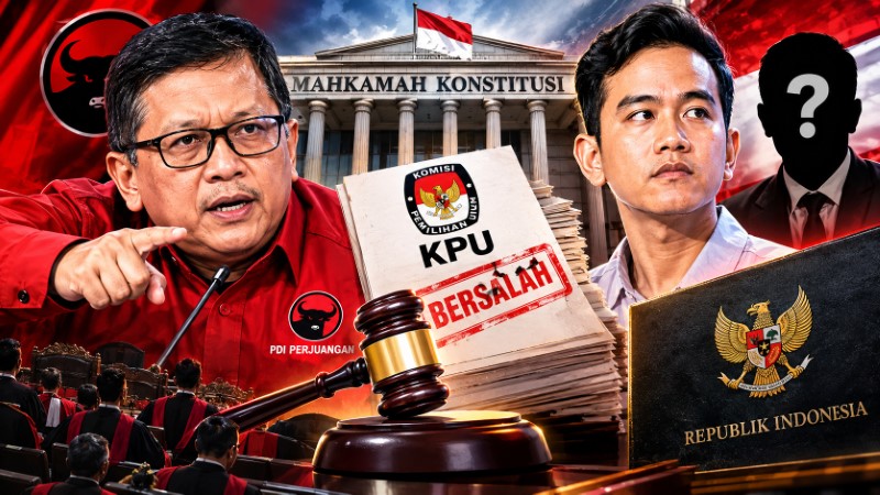 Analisis Politikus PDIP MK Bakal Nyatakan KPU Bersalah dan Gibran Gagal Penuhi Syarat Cawapres!
