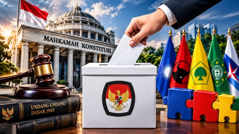 Aturan Main Pemilu Berubah Total! Presidential Threshold Dihapus, Kini Muncul Syarat Minimal Didukung 2 Parpol Apa Bedanya