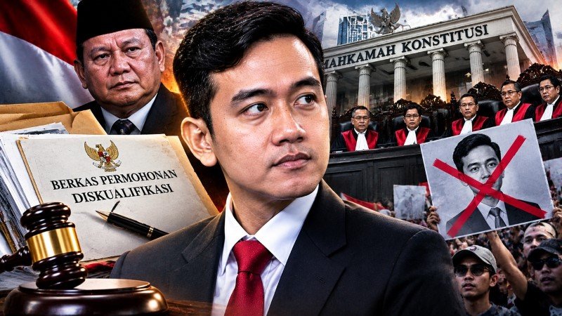 Babak Akhir Legitimasi Kekuasaan Gibran Diminta Didiskualifikasi dari Jabatan Wapres, Ini Dalil Permohonan ke MK