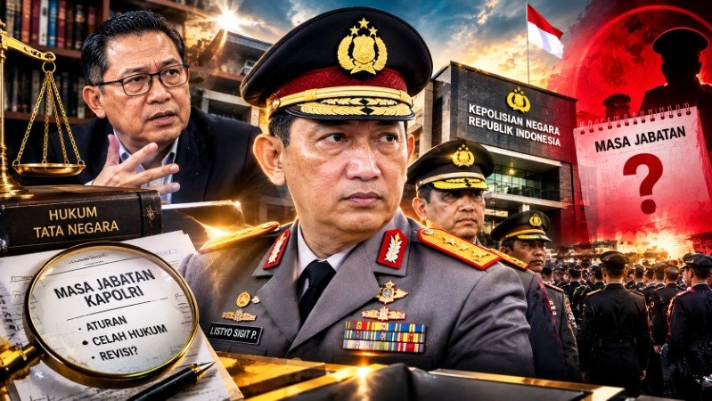 Babak Baru Aturan Pucuk Pimpinan Polri Pengamat Bongkar 'Celah Hukum' Soal Masa Jabatan Kapolri