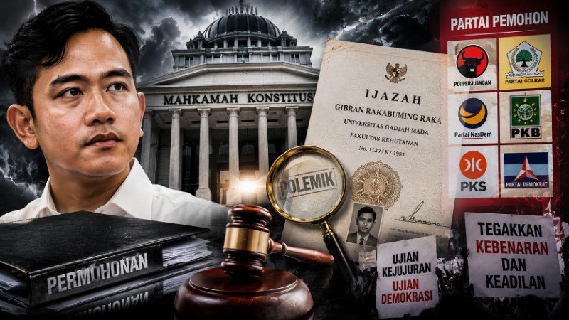 Babak Baru Polemik Ijazah Gibran! Denny Indrayana Seret Sengketa ke MK: Ada Partai Yang Jadi Pemohon