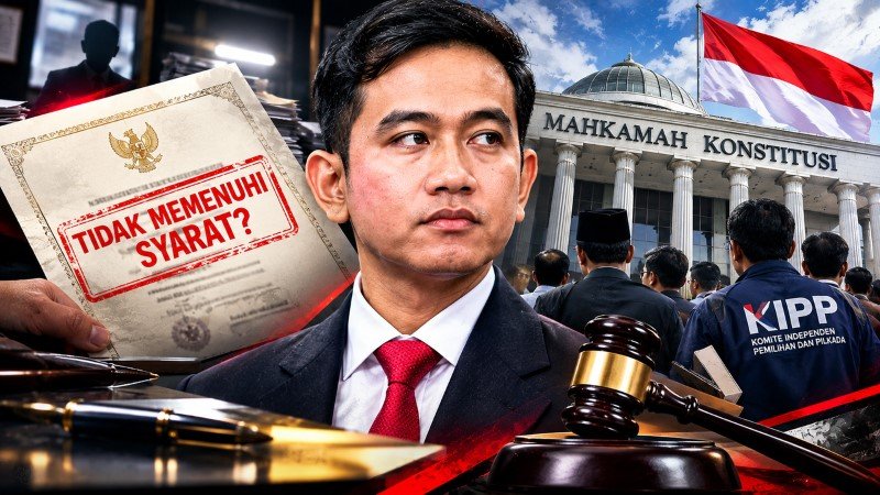 Babak Baru Polemik Ijazah Wapres! IPP Seret Gibran ke MK Gegara Syarat Cawapres Diduga Cacat Administrasi Sejak Awal