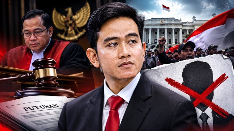 Babak Baru Politik! Desakan Diskualifikasi Gibran Menguat, Kursi Wapres Digoyang?