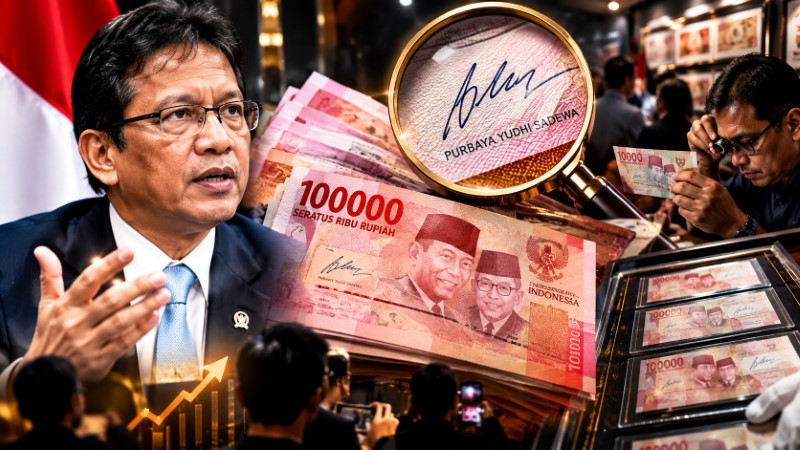 Bakal Jadi Barang Antik Paling Dicari Uang Bertanda Tangan Purbaya Jadi Buruan Kolektor!