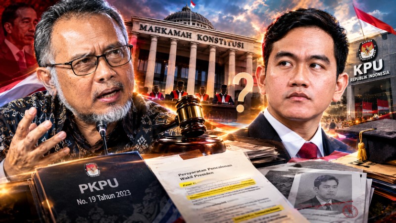 Bambang Widjojanto Bongkar Skandal ‘Pasal Selundupan’ di PKPU Demi Anak Jokowi: Dulu Paman Gibran, Sekarang ‘KPU Gibran’!