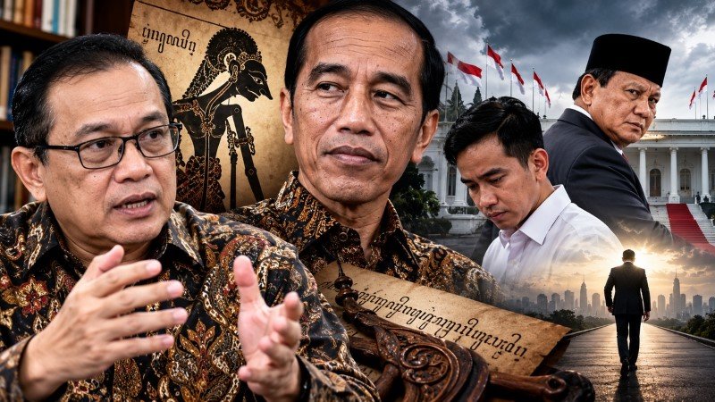 Bedah Makna Pesan Filosofi Jawa Jokowi Pakar Otonomi Djohermansyah Djohan Ungkap 'Sinyal' Gibran Bakal Ditinggal Prabowo!