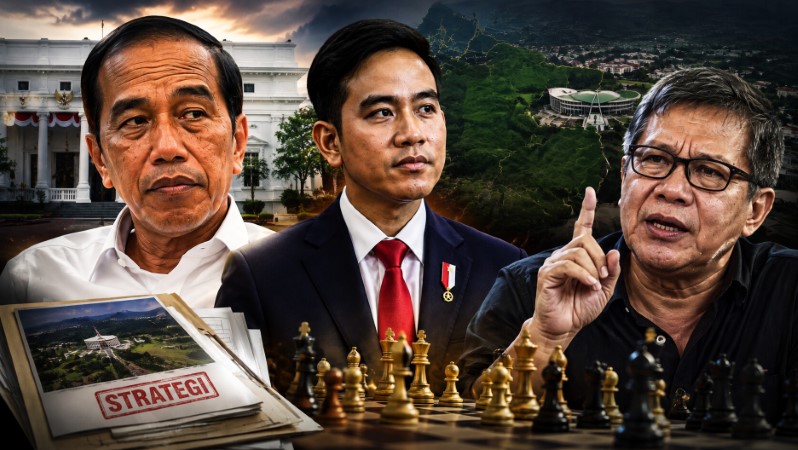 Bedah Manuver Solo-Hambalang, Rocky Gerung Jokowi Butuh Gibran Jadi Presiden Agar Dirinya Aman!
