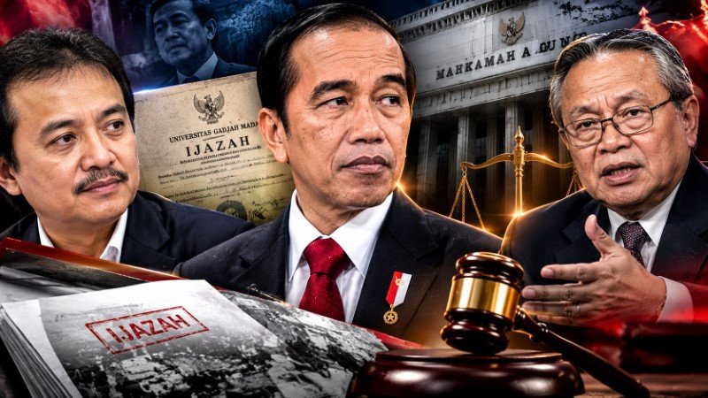 Bela Roy Suryo di Kasus Ijazah Jokowi, Mantan Hakim Agung Bongkar 'Borok' Sistem Praperadilan!