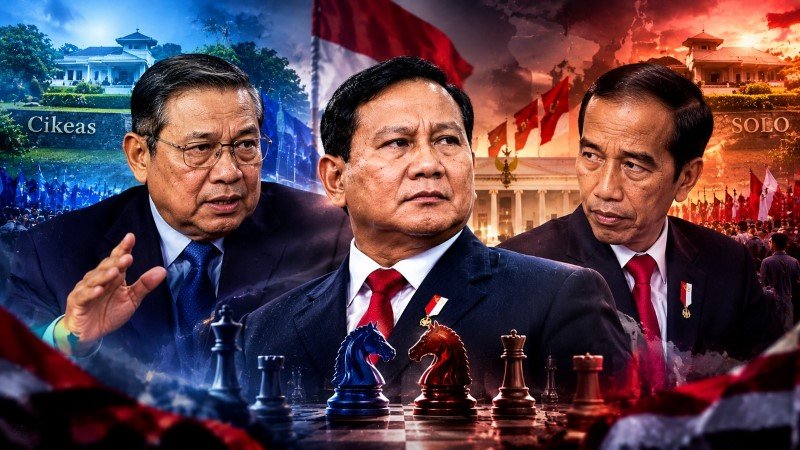 Bersiap Rebut Panggung 2029! Poros Cikeas dan Solo Mulai Pasang Kuda-Kuda Politik Rapatkan Barisan