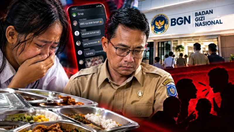 Bikin Darah Mendidih! Pegawai SPPG Bantul Malah Jadikan Korban Keracunan MBG Bahan Lelucon
