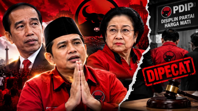 Bikin Geger Kandang Banteng! Berani Minta PDIP ‘Ampuni’ Jokowi, Kader Surabaya Ini Langsung Dipecat Megawati