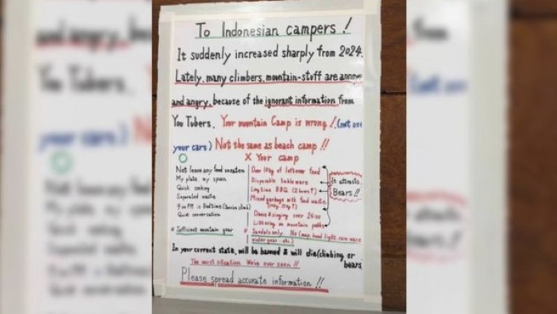 Bikin Malu Wajah Bangsa! Papan Teguran Khusus Turis Indonesia Nongol di Jepang Gara-Gara WNI Doyan Nyampah