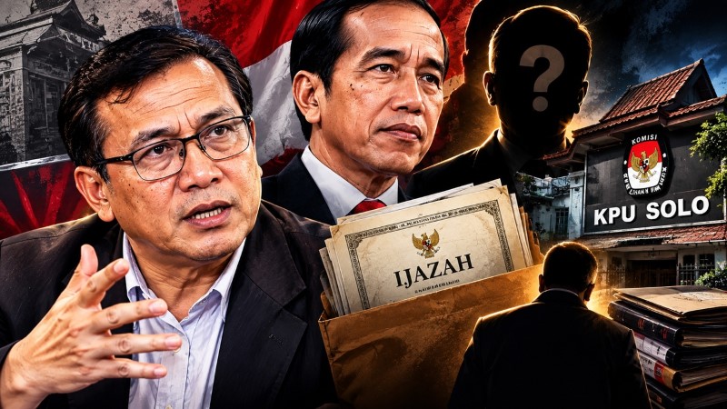 Bonatua Silalahi Ada ‘Juru Kunci’ di Balik Hilangnya Dokumen Ijazah Jokowi di KPU Solo!