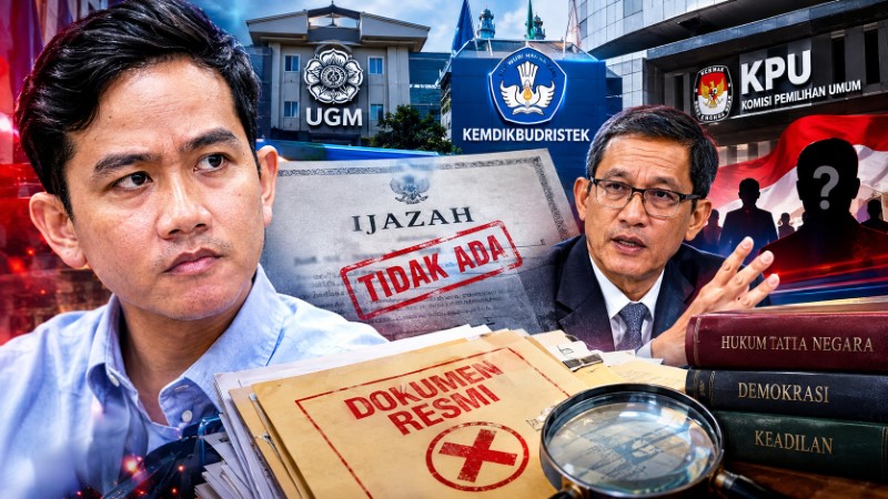 Bongkar Inkonsistensi 3 Lembaga Negara, Refly Harun Beberkan Bukti Gibran Tak Punya Dokumen Resmi Tamat Belajar Setara SMA!